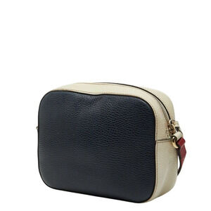 Gucci Disco Navy GG Shoulder White Soho Blue Red Interlocking Crossbody Bag